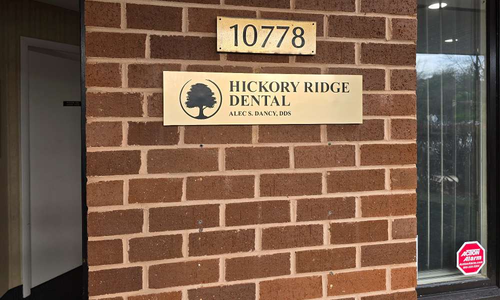 Front Door with practise logo